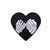 Cartoon Style Cute Sea Wave Heart Shape Skull Alloy Stoving Varnish Unisex Brooches