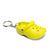 Cartoon Style Cute Slippers Alloy Bag Pendant Keychain