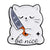 Cartoon Style Cute Streetwear Letter Cat Alloy Stoving Varnish Unisex Brooches