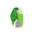 Cartoon Style Cute Sweet Pin Leaf Plant Alloy Enamel Unisex Brooches