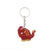 Cartoon Style Dinosaur Synthetics Keychain