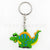 Cartoon Style Dinosaur Synthetics Keychain