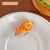 Cartoon Style Food Plastic Hair Clip 1 Piece