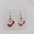 Cartoon Style Geometric Alloy Plating Women's Earrings 1 Pair