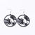 Cartoon Style Geometric Arylic Patchwork Drop Earrings