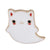 Cartoon Style Ghost Alloy Stoving Varnish Plating Kid's Brooches