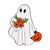 Cartoon Style Ghost Alloy Stoving Varnish Plating Kid's Brooches