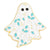 Cartoon Style Ghost Alloy Stoving Varnish Plating Kid's Brooches