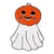 Cartoon Style Ghost Alloy Stoving Varnish Plating Kid's Brooches