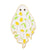 Cartoon Style Ghost Alloy Stoving Varnish Plating Kid's Brooches