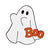 Cartoon Style Ghost Alloy Stoving Varnish Plating Kid's Brooches