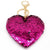 Cartoon Style Heart Shape Alloy Keychain