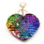 Cartoon Style Heart Shape Alloy Keychain