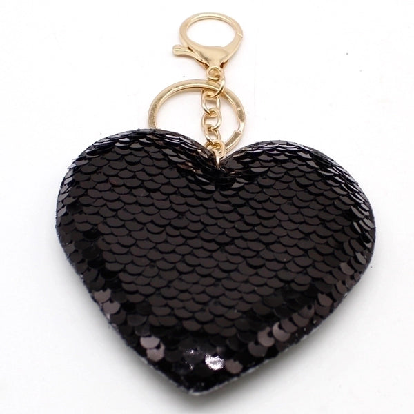 Cartoon Style Heart Shape Alloy Keychain