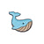 Cartoon Style Hippocampus Shark Whale Alloy Stamping Stoving Varnish Plating Unisex Brooches