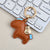 Cartoon Style Horse Pu Leather Unisex Keychain