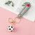 Cartoon Style Letter Ball Football Pvc Alloy Unisex Bag Pendant Keychain