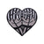 Cartoon Style Letter Heart Shape Skull Alloy Plating Unisex Brooches