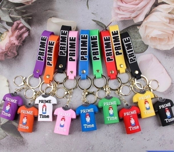 Cartoon Style Letter Pvc Unisex Bag Pendant Keychain