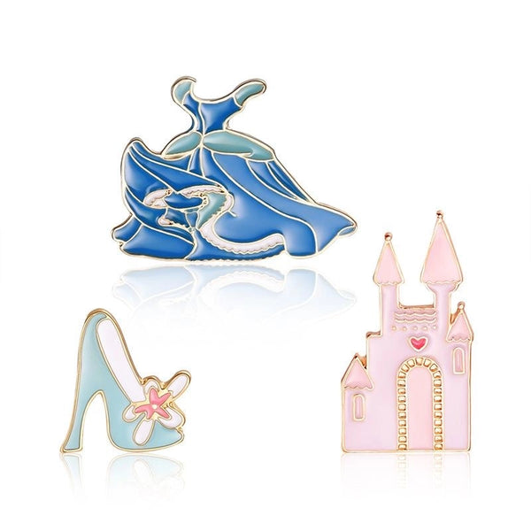 Cartoon Style Pin Alloy Plating No Inlaid Unisex Brooches