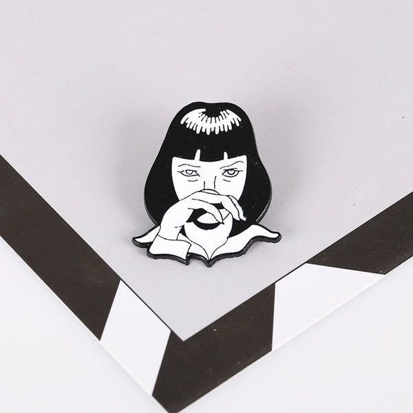 Cartoon Style Pin Alloy Plating No Inlaid Unisex Brooches