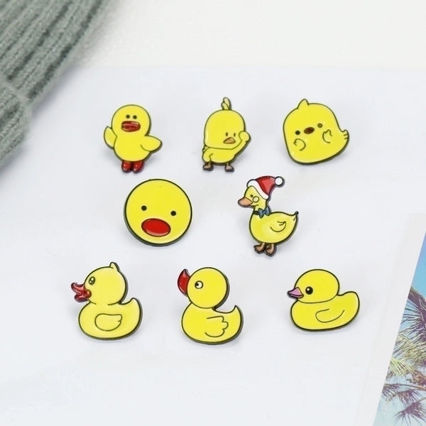 Cartoon Style Pin Alloy Plating No Inlaid Unisex Brooches