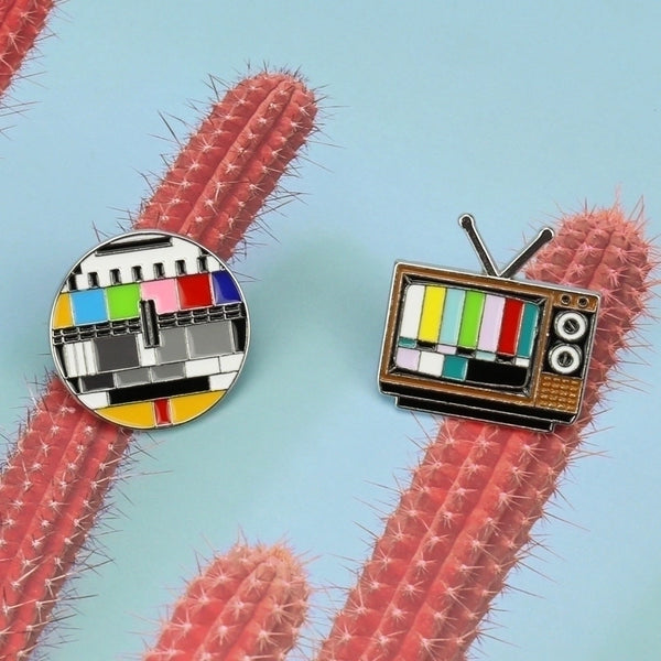 Cartoon Style Pin Alloy Plating No Inlaid Unisex Brooches