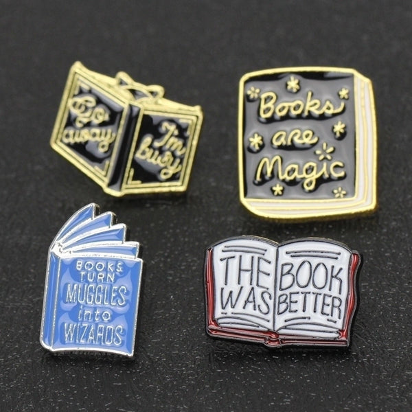 Cartoon Style Pin Alloy Plating No Inlaid Unisex Brooches