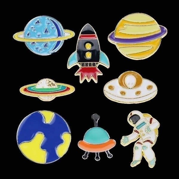 Cartoon Style Pin Alloy Plating No Inlaid Unisex Brooches