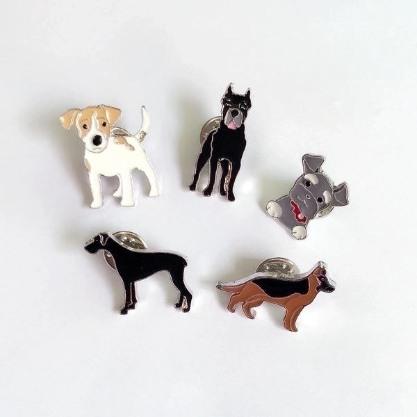 Cartoon Style Pin Animal Alloy Enamel Unisex Brooches