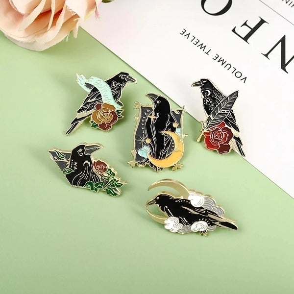 Cartoon Style Pin Animal Alloy Enamel Unisex Brooches