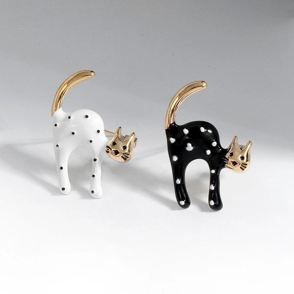 Cartoon Style Pin Animal Alloy Enamel Unisex Brooches