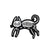 Cartoon Style Pin Animal Alloy Enamel Unisex Brooches