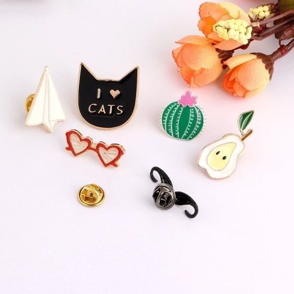 Cartoon Style Pin Animal Alloy Enamel Women'S Brooches