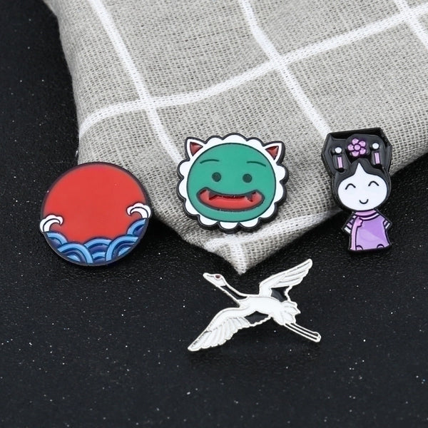 Cartoon Style Pin Animal Alloy Plating No Inlaid Unisex Brooches