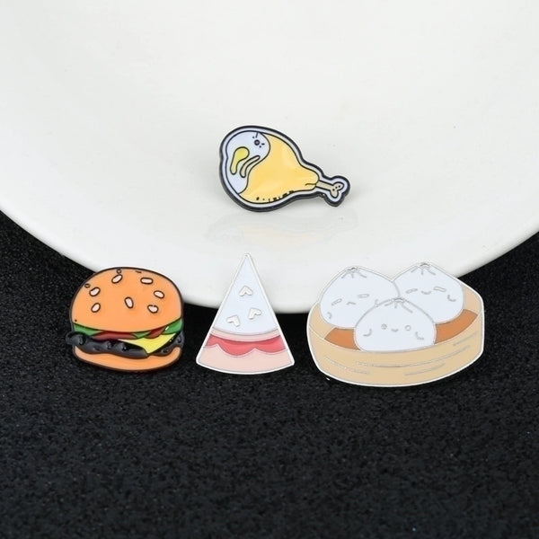 Cartoon Style Pin Animal Alloy Plating No Inlaid Unisex Brooches