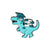 Cartoon Style Pin Animal Alloy Plating Unisex Brooches