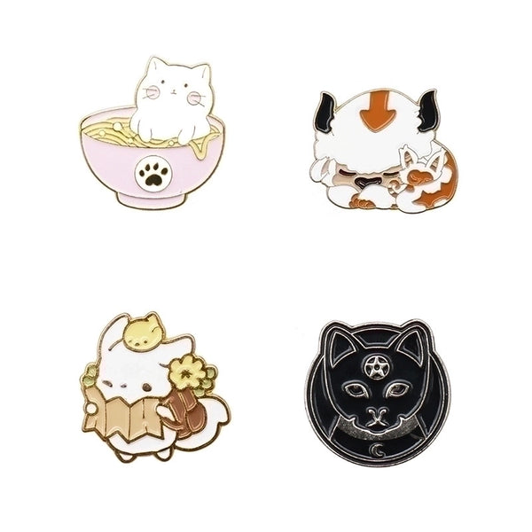 Cartoon Style Pin Animal Alloy Plating Unisex Brooches