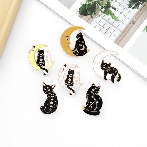 Cartoon Style Pin Animal Alloy Stoving Varnish No Inlaid Unisex Brooches