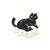 Cartoon Style Pin Animal Alloy Stoving Varnish No Inlaid Unisex Brooches