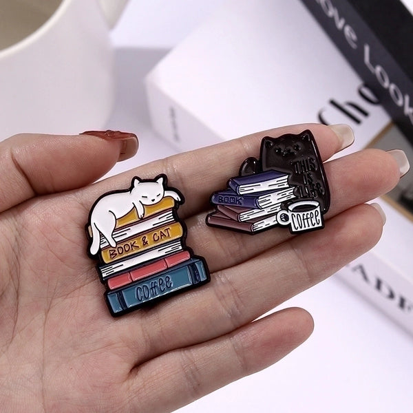 Cartoon Style Pin Animal Alloy Stoving Varnish Plating Unisex Brooches