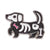 Cartoon Style Pin Animal Alloy Stoving Varnish Unisex Brooches