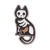 Cartoon Style Pin Animal Alloy Stoving Varnish Unisex Brooches