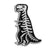 Cartoon Style Pin Animal Alloy Stoving Varnish Unisex Brooches