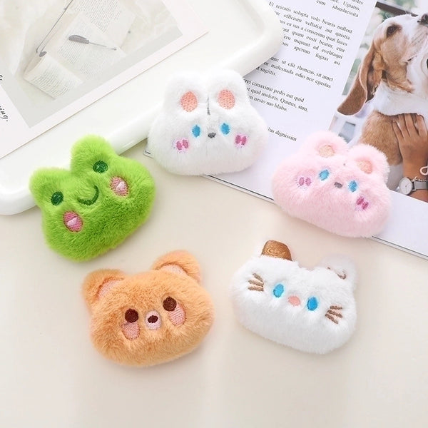 Cartoon Style Pin Animal Plush Kid'S Brooches