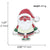 Cartoon Style Pin Animal Santa Claus Snowman Alloy Enamel Artificial Gemstones Unisex Brooches