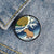 Cartoon Style Pin Animal Sea Wave Mixed Materials Printing Unisex Brooches