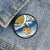 Cartoon Style Pin Animal Sea Wave Mixed Materials Printing Unisex Brooches