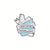 Cartoon Style Pin Book Alloy Stoving Varnish Unisex Brooches