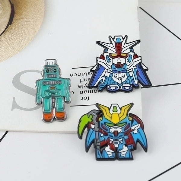 Cartoon Style Pin Cartoon Alloy Plating Men'S Brooches